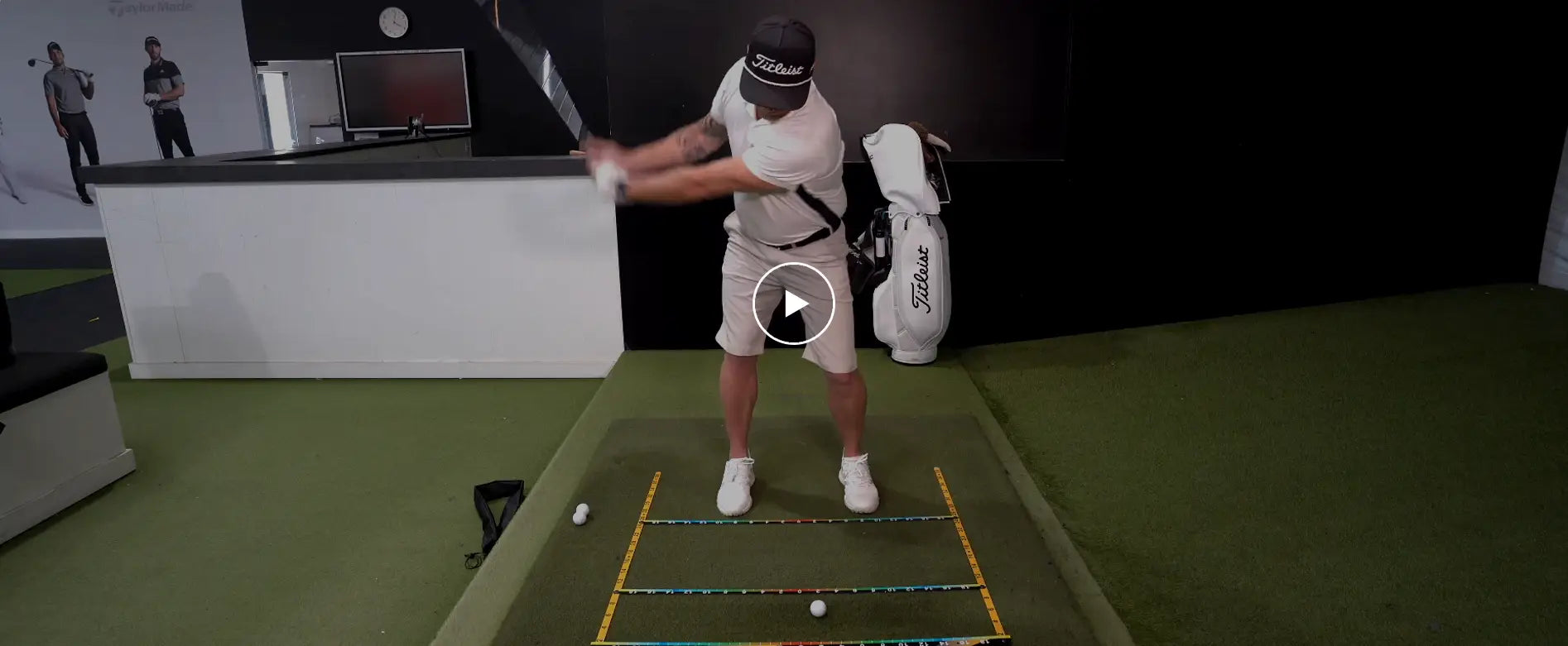 Load video: How to use Exactigolf - The #1 golf training aid
